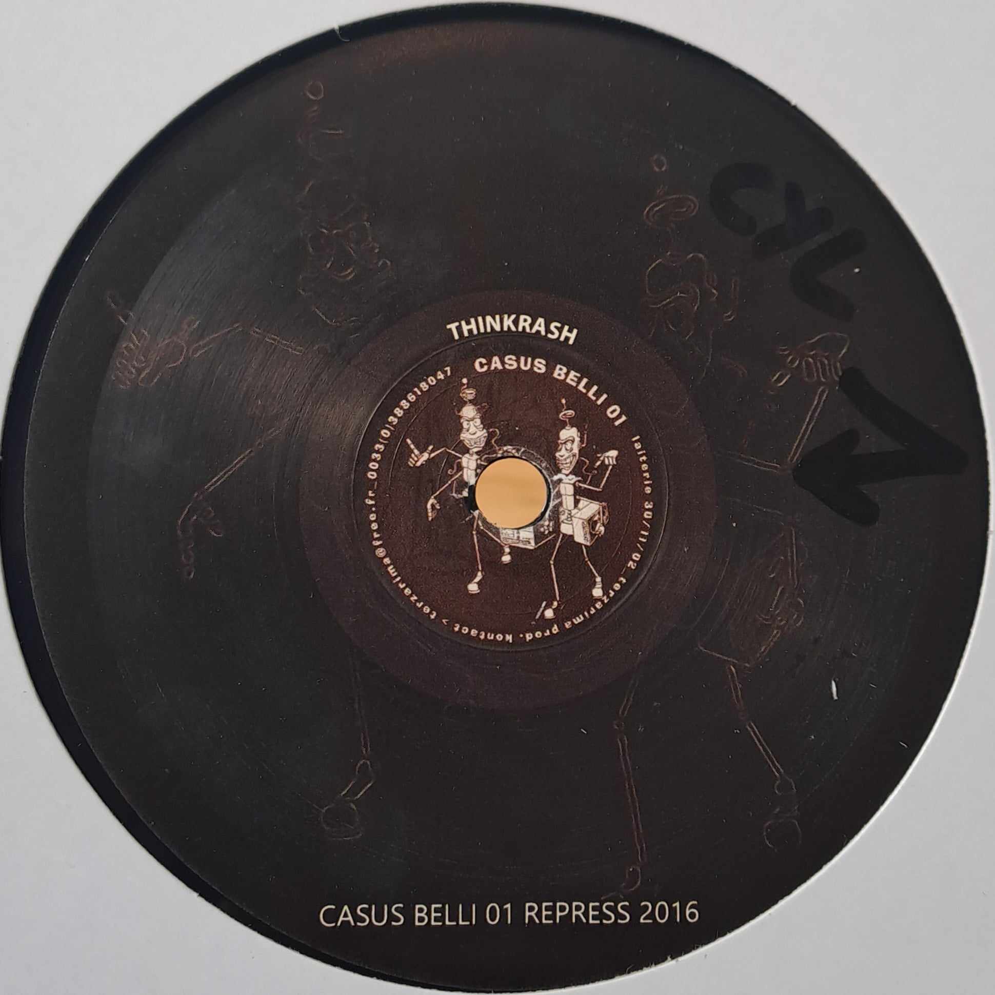 Casus Belli 01 RP - vinyle freetekno